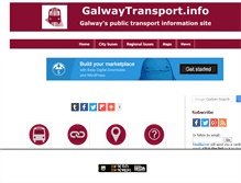 Tablet Screenshot of galwaytransport.info